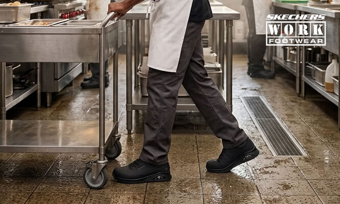 Chaussures de travail et de sécurité antidérapantes