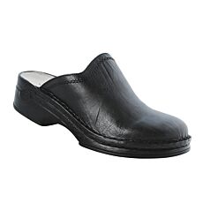 Helix Mule Herren aus Leder schwarz