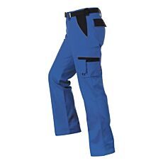 Wikland Arbeitshose mit Seitenelast und 8 Taschen blau