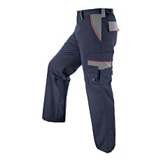 Wikland Arbeitshose mit Seitenelast und 8 Taschen marine