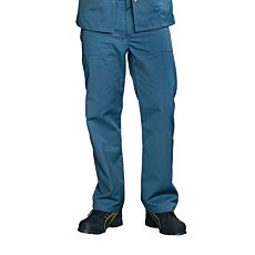 Arbeitshose aus Mischgewebe blau