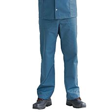 Pantalon de travail tissu mélangé bleu