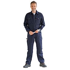 Overall - Arbeits-Combinaison mit Metertasche marine