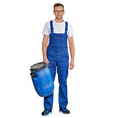 Salopette en coton avec poche mètre