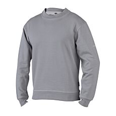 Wikland Sweatshirt mit Wikland-Logo am Saum grau