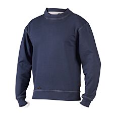 Wikland Sweatshirt mit Wikland-Logo am Saum marine