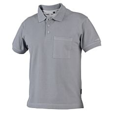 Wikland Polo-Shirt mit Brusttasche grau