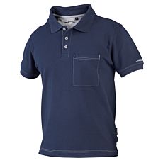 Wikland Polo-Shirt mit Brusttasche marine
