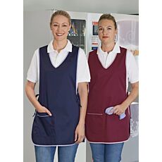 Überwurfschürze mit Tasche