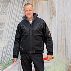 Helly Hansen Pilotenjacke Bergholm mit Kinnschutz schwarz