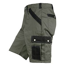 Orix shorts de travail avec taille ajustable olive