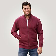 Veste sweat unisexe Artime avec poches kangourou et glissière