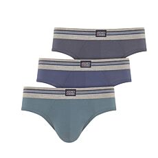 JOCKEY Lot de 3 slips avec taille élastique confortable