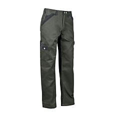 Pantalon de travail Orix top mode avec 2 poches latérales olive