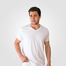 V-Neck Shirt Unterhemd 3er Pack aus 100% Baumwolle
