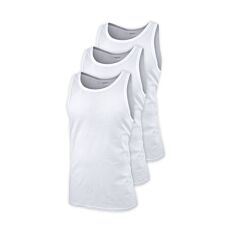 Lot de 3 maillots pour hommes, en 100% coton