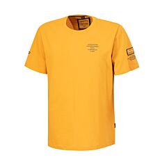 T-Shirt mit Drucken und Emblemen