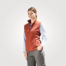 Gilet en fleece dames avec 2 poches fendues