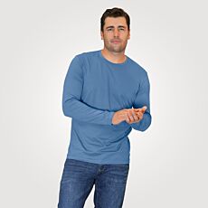 GOTS-zertifiziertes Herren Basic Langarmshirt