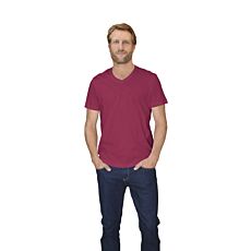 GOTS-Zertifiziertes Herren Basic V-Neck T-Shirt