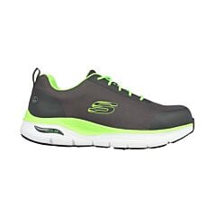 Chaussure de sécurité pour hommes SKECHERS WORK Arch Fit gris-vert