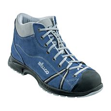 Chaussure de sécurité en cuir Stuco Hiking high bleu