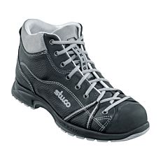 Chaussure de sécurité en cuir Stuco Hiking high noir-anthracite