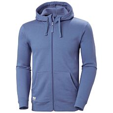 Hoodie Helly Hansen zippé bleu