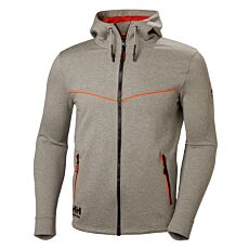 Helly Hansen Zip Hoodie Chelsea Evolution grau