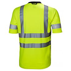 T-shirt de sécurité 100% polyester Helly Hansen Addvis jaune