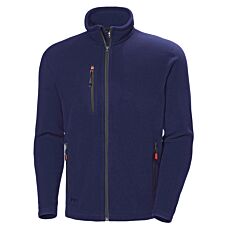 Helly Hansen Fleece Jacke mit Kinnschutz Oxford marine
