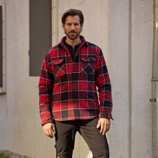 Orix Thermo-Hemd kariert – rot-schwarz