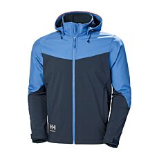 Hoodded softshell Helly Hansen Oxford marine-bleu