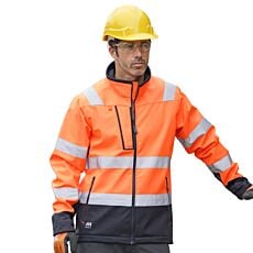 Helly Hansen Sicherheits Softshelljacke mit Reflexsteifen Alna orange