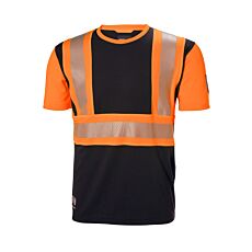 Helly Hansen ICU T-shirt de sécurité avec bandes réfléchissantes orange-anthracite
