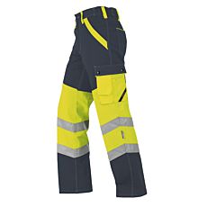 Pantalon de sécurité avec poche à monnaie Wikland jaune-anthracite