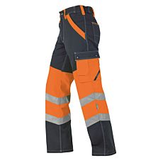 Pantalon de sécurité avec poche à monnaie Wikland anthracite-orange