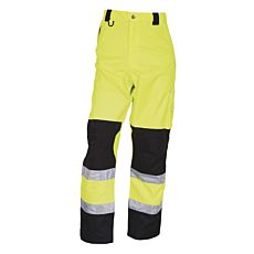 Pantalon de pluie avec poche cargo Elka Visible Xtreme jaune