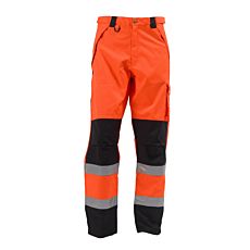 Pantalon de pluie avec poche cargo Elka Visible Xtreme orange
