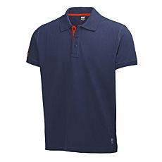 Polo Helly Hansen Oxford 100% coton marine