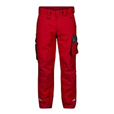 Pantalon de travail Engel avec 2 poches devant rouge