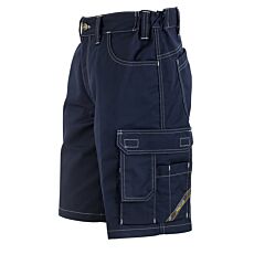 Wikland Arbeits Shorts mit abgerundeter Fronttasche marine