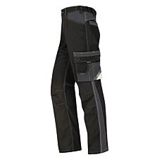 Pantalon de travail Wikland avec poches devant noir