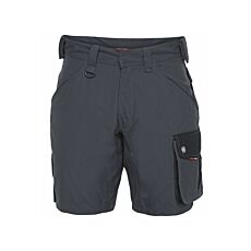 Arbeitsshort Engel mit Vordertaschen grau