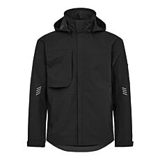 Engel Entire Shelljacke – schwarz