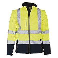 Veste softshell hydrofuge Elka Visible Xtreme jaune