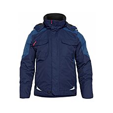 Engel Winterjacke abnehmbarer Kapuze marine