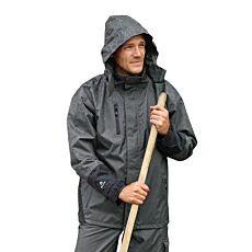 Elka Regenjacke mit Kapuze