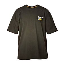 CAT T-Shirt Trademark schwarz