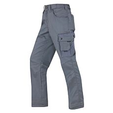 Pantalon de travail Wikland pour dames avec passepoil réfléchissant gris